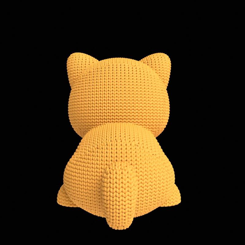 Knitted Cat