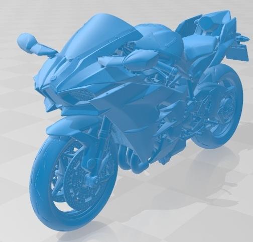 Kawasaki Ninja H2R 2015 Printable Motorbike