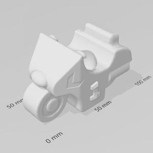 Playmobil-style motorcycle 🏍️