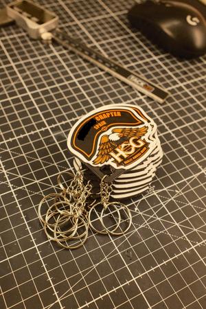 Harley Davidson HOG Chapter Keychain - Customizable