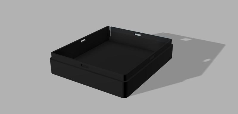 Box (adapted to fit under the seat of a mrt-type motorcycle)