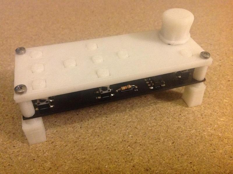 RepRapWorld's KeyPad Holder