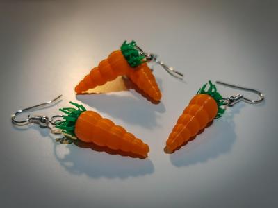 Carrot earrings