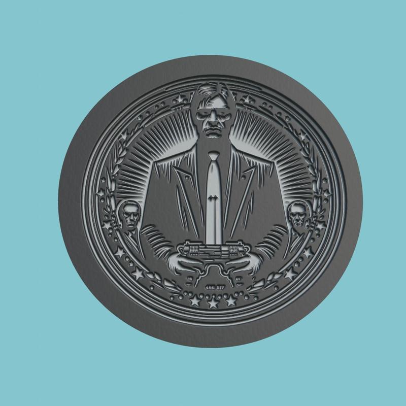 Unforgiven Movie Medallion  Unforgiven 3d  Model Stl Obj