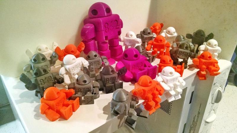 Mini Robot Action Figure (FIRST Team 862)