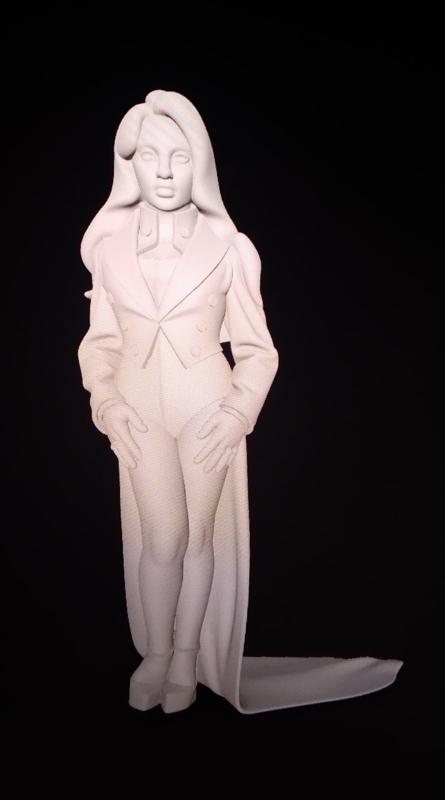 STL Figure - Sabrina Carpenter Glam Look (Digital File)