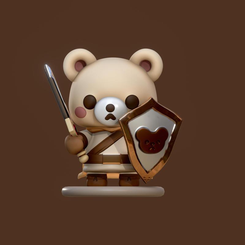 Chibi Bear adventurer