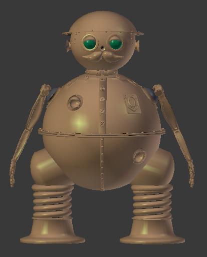 Tik-Tok of OZ (1985 design, Return to OZ)