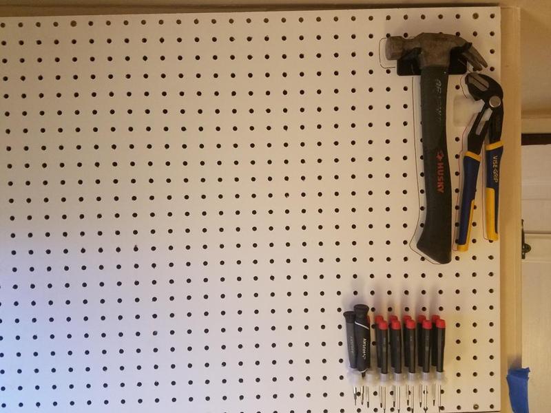 Vise Grip Hanger Peg Board 