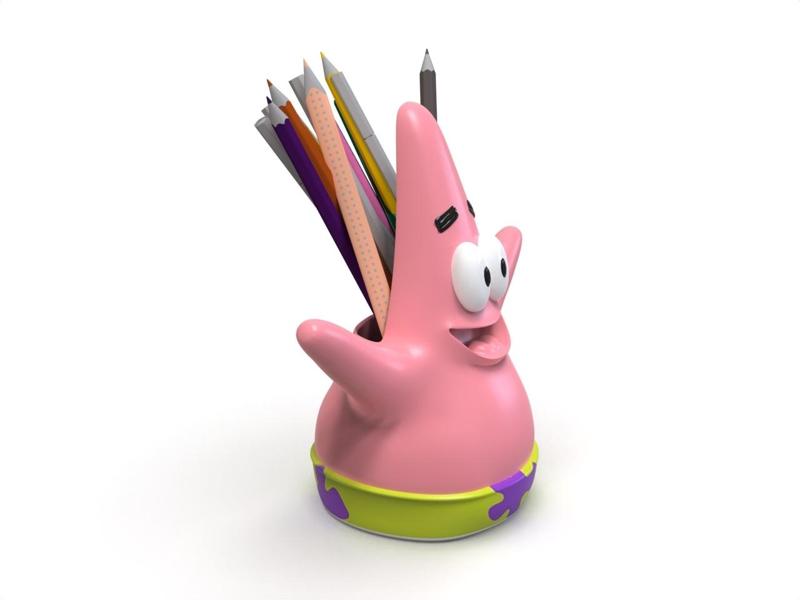 Patrick Star Pencil Holder - 3D Printable Digital File