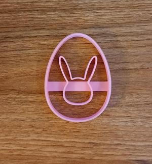 Easter egg with stamp