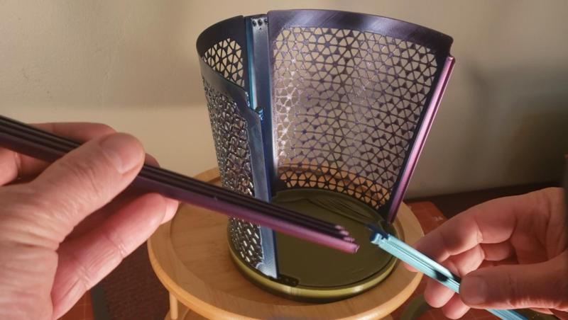 Waste Basket, Textured Bed Optimized