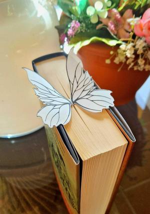 Black Butterfly Bookmark