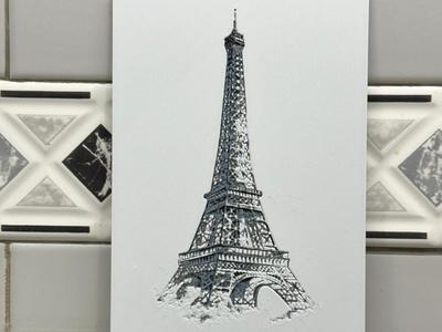 Eiffel Tower Hueforge