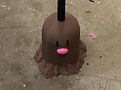 Diglett Display Stand