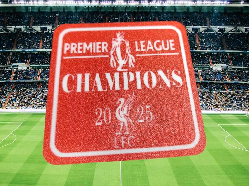 Liverpool Premier League Coaster 2025
