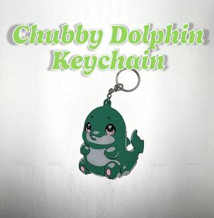 Chubby Dolphin Keychain