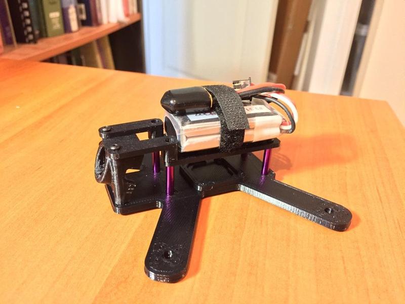 Micro 2.3" quad frame for Emax babyhawk power pack