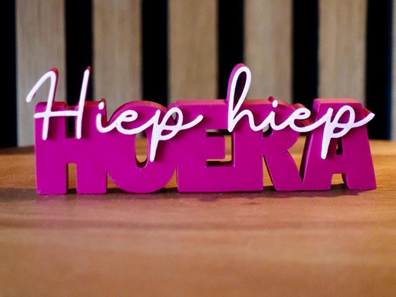 Word image - Hip hip hooray
