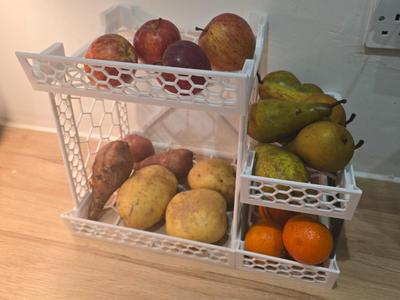 Modular Vegetable & Fruit Organiser