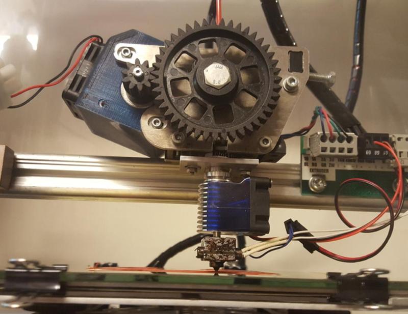 Nema 17 fan bracket K8200 Extruder