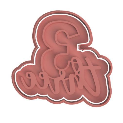 THREE COOKIE CUTTER (2 VERSIONS INCLUDED)