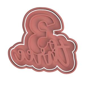 THREE COOKIE CUTTER (2 VERSIONS INCLUDED)