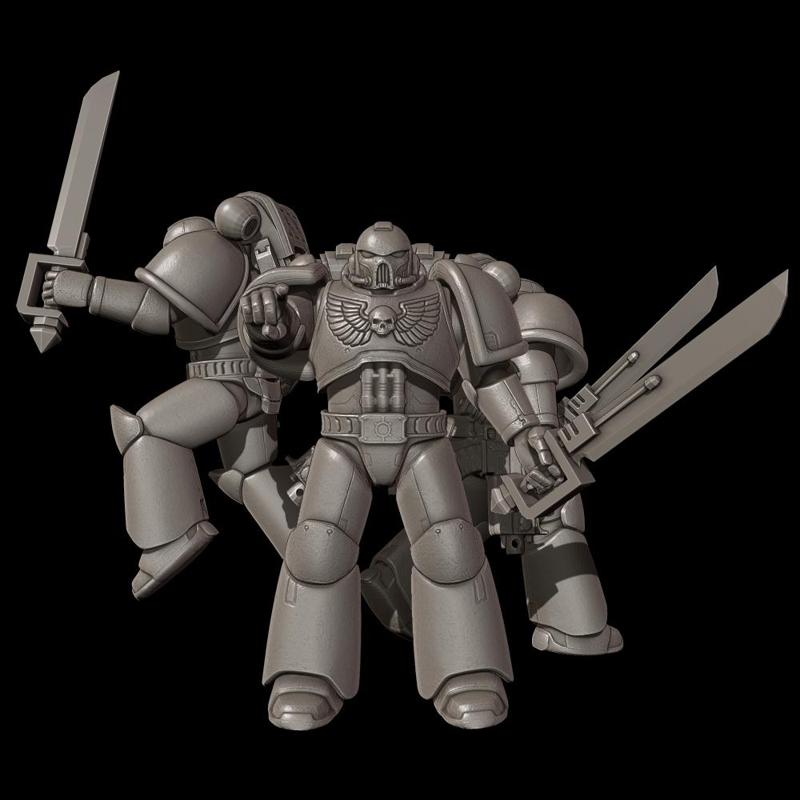 M78k  sword- DUDEZPACE MARINE- TABLETOP - WAR - GAMING- MINIATURE - MINI
