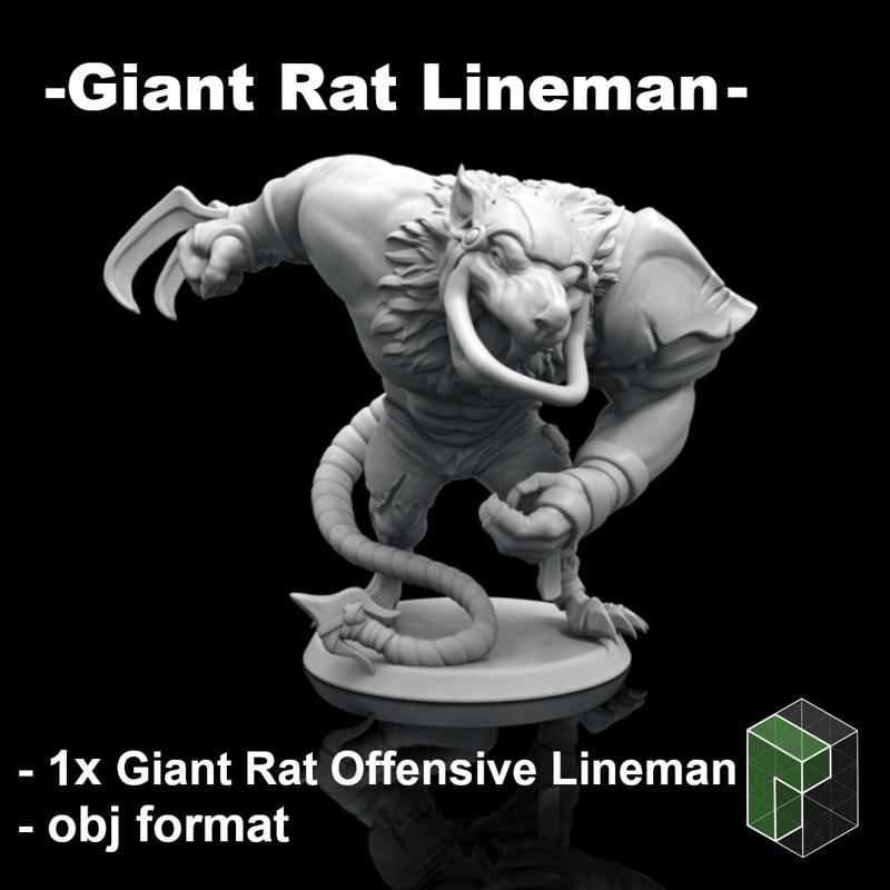 Giant Rat Lineman (unsupported)