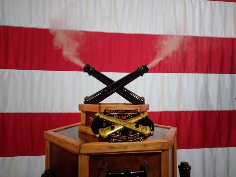 Artillery Crossed Cannons