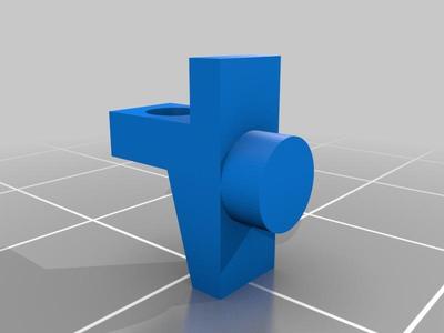 Replacement part for wing servo mounting bracket