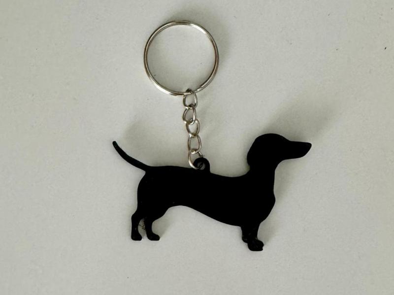 Dachshund keychain