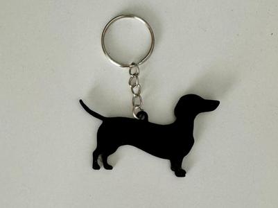 Dachshund keychain