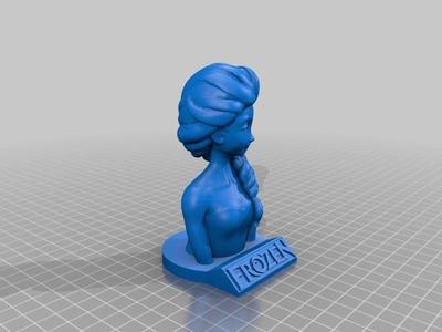 FROZEN ELZA BUST
