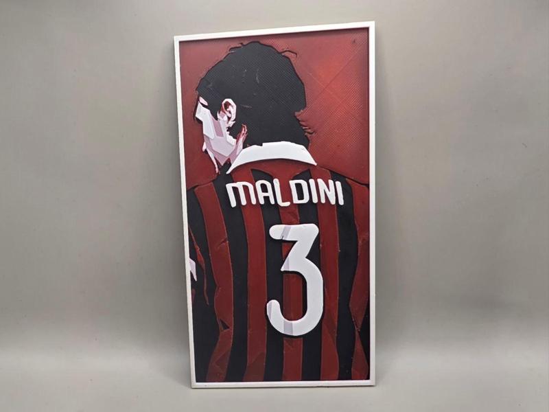 Maldini - AC Milan - HueForge