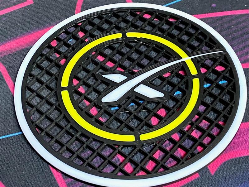 Space-X Falcon 9 Grid Fin Inspired Coaster
