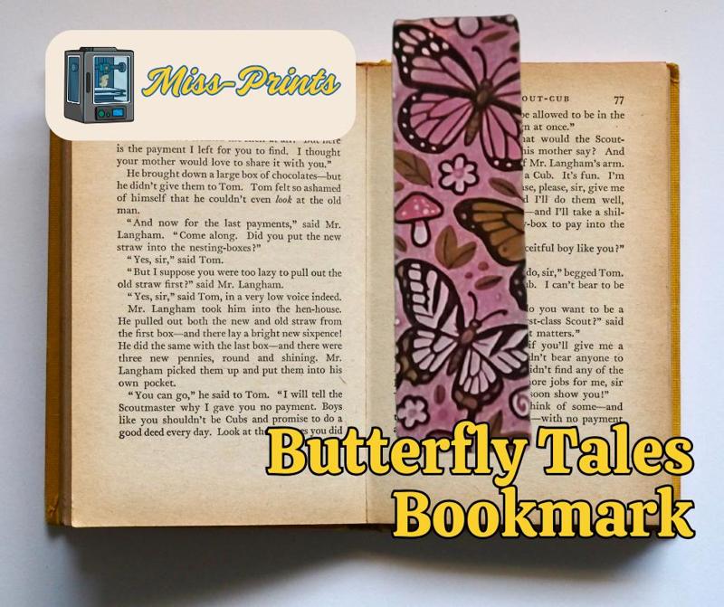 Butterfly Tales Bookmark