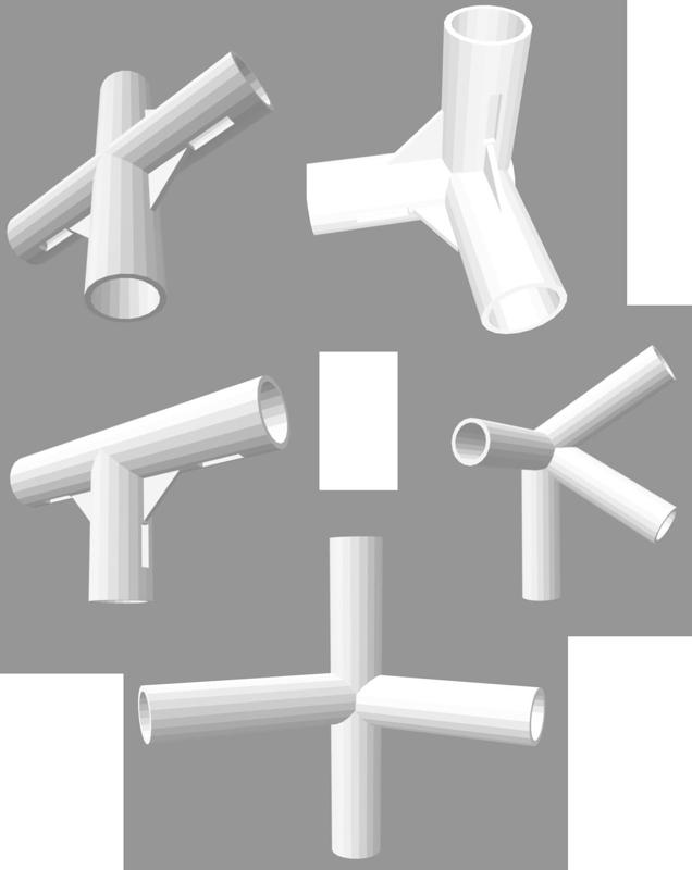 Greenhouse or aviary angle