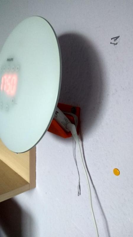  Philips Wake Up Light HF3505/01 wall mount