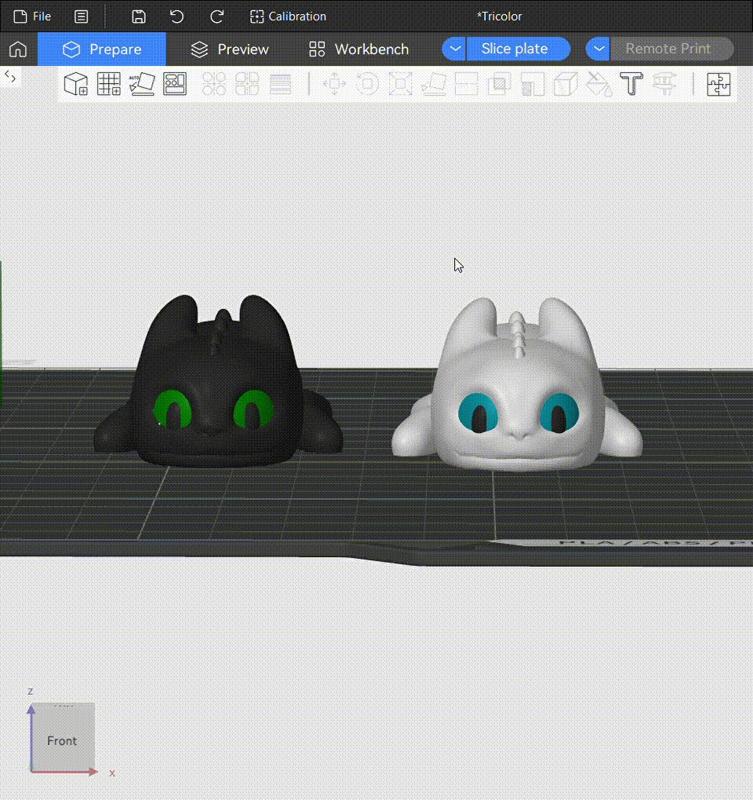 Lovers Toothless Keychain