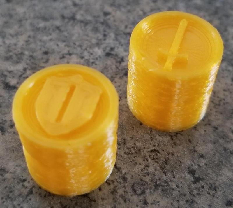 Taller 3D Catan Round Knights