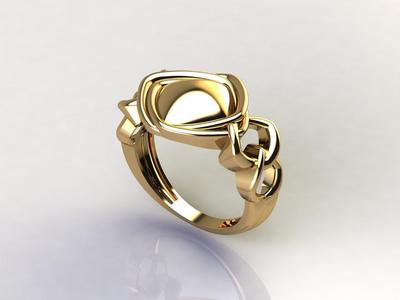 Plain Women Ring Jewelry Rings For Women STL 3DM 3D JEWELLERY