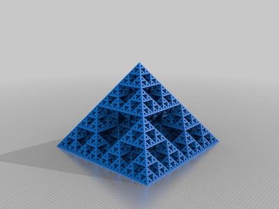 Large Fractal Pyramid