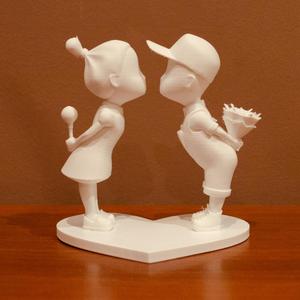 Cute heart gift box for Valentine's Day