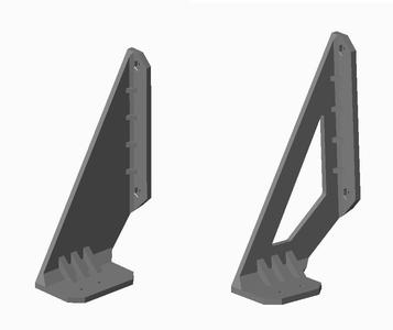 PSU replacing Frame brace for Original Prusa i3 MK2/S