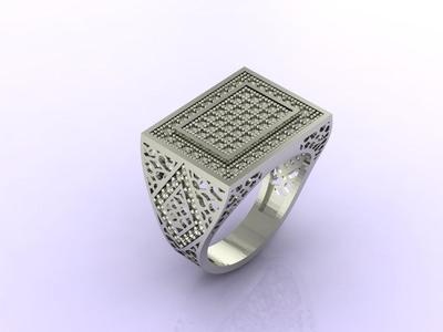 Gents Ring - Mens Ring STL READY FILES  Jewelry Rings For Men