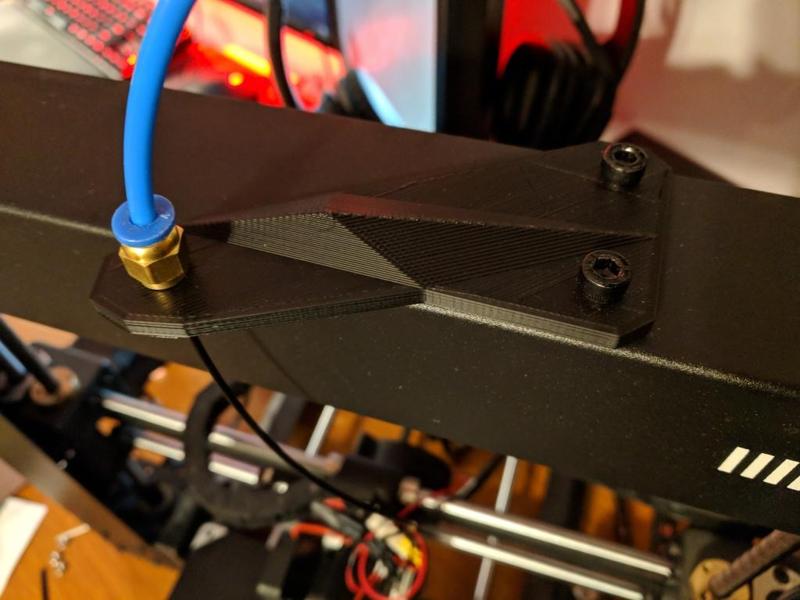 Filament Feed Tube Holder for i3's
