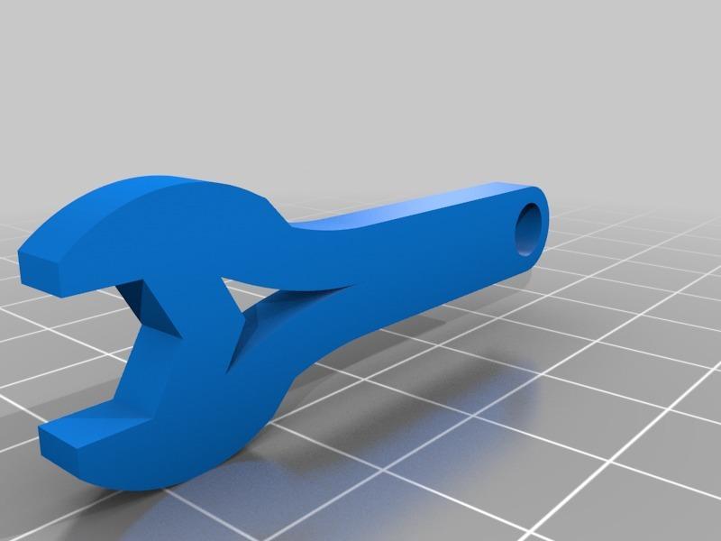 8mm SMA Wrench Keychain