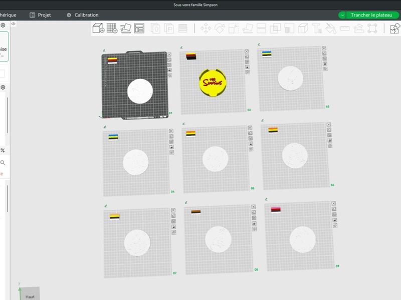 The Simpsons Family Coasters