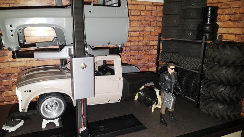 RC tire shelf 1/10​ for Crawler Scaler Trucks Cars